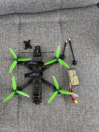 FPV 5 " Iflight BOB 46 O4, TBS, GPS+ spare frame kit
