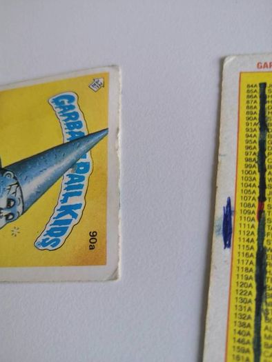 Garbage pail kids