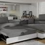 Corner Sofa Bed ANTONIO.BESTSELLER . Perfect design , very comfortable smart fabrics used . FREE delivery Image 4