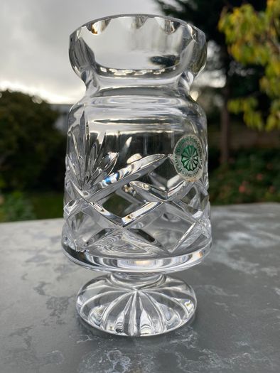 Vintage Galway Crystal vase
