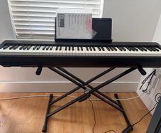 Digital piano with weighted keys - Roland FP-30X + stand + piano bag