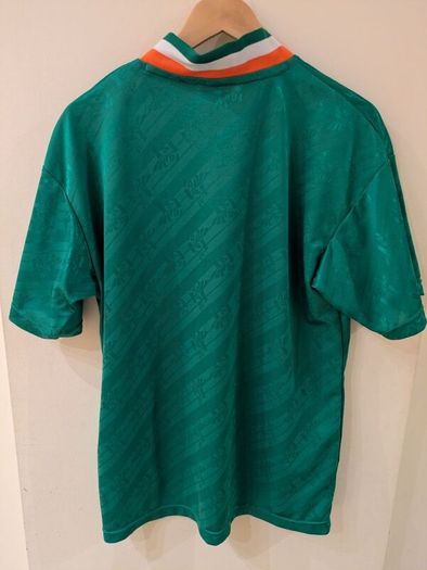 Authentic Score Draw x Ireland FAI 1994 jersey shirt large mens