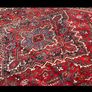 Classic Large Persian Heriz Hand Knotted Carpet Rug Image 6