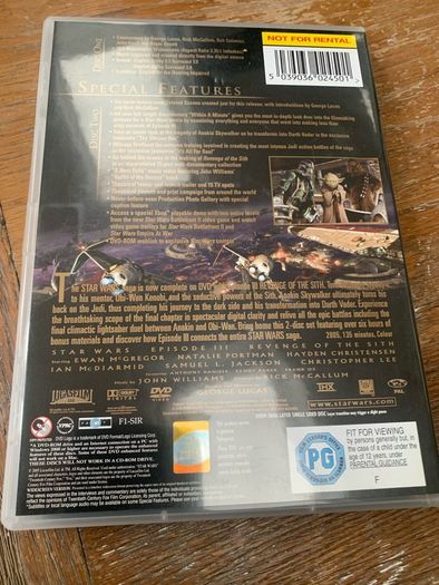 Star Wars: Episode III - Revenge of the Sith (2 disc edition)