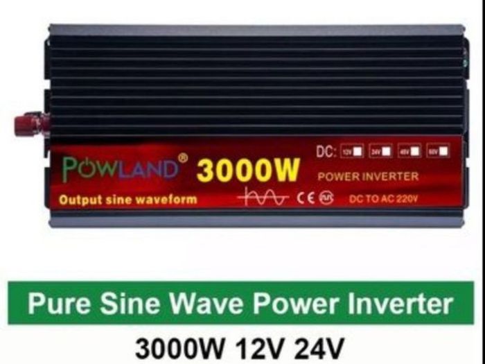 New Pure Sine Wave Inverter 12v 3000W Car Power Solar Inverter 12/24V DC to AC 220V Converter Transformer continues power 1500w