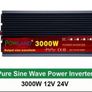 New Pure Sine Wave Inverter 12v 3000W Car Power Solar Inverter 12/24V DC to AC 220V Converter Transformer continues power 1500w Image 3