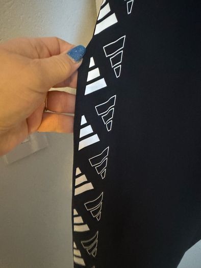 Brand new Adidas aero ready black side logo leggings women size XL UK18 EU46 Postage included