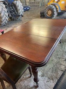 Old antique vintage kitchen table