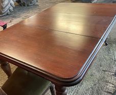 Old antique vintage kitchen table