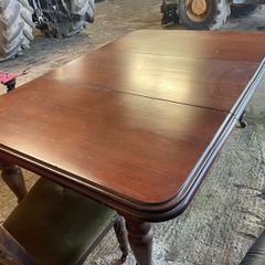 Old antique vintage kitchen table