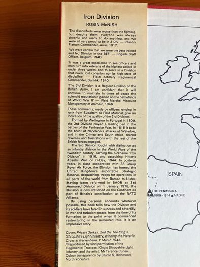 War book:'Iron Division. The History of the 3rd Division'