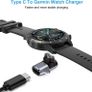 Type C to Garmin Fenix 7 5 5S 5X 6 6S Pro Forerunner 935 Charger Degree Adapter Image 3