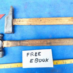 Pair of Blacksmiths 1lb Hammers
