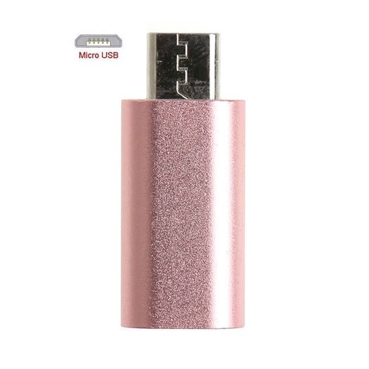2 X Aluminum Alloy Apple  Lightning 8 Pin (Female) to Micro USB (Male) Fast Charging/Data Sync Convertor/Adapter (Brand New/Warranty)
