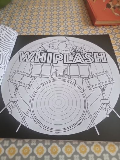 Classic movies colouring book.