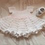 Stunning handmade 100% cotton christening set Image 2