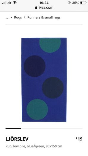 Fully colour coordinated rugs (2 nos)