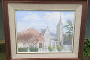 Blackrock Church oil on canvas