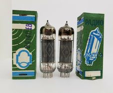 Reflektor EL84M (6P14P-EB) Pentode tube, matched pair