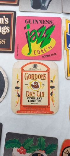 20 x vintage beer mats ,nice collection,,see pictures for condition ,sold as seen ,price includes post to anywhere in Ireland thank you, Job lot