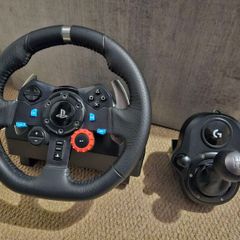Logitech g29 with shifter - sim racing steering wheel