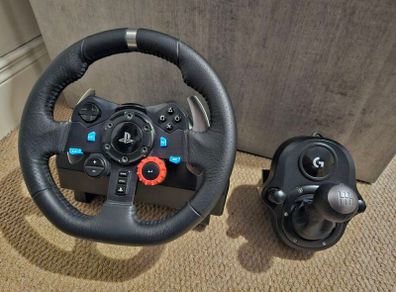 Logitech g29 with shifter - sim racing steering wheel