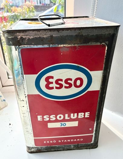 Vintage Esso 20L Oil Can
