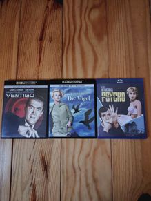 Hitchcock 4Ks & Bluray - Free Standard Post