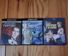 Hitchcock 4Ks & Bluray - Free Standard Post