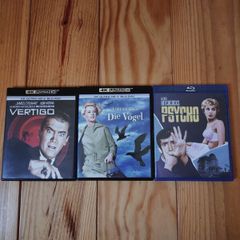 Hitchcock 4Ks & Bluray - Free Standard Post