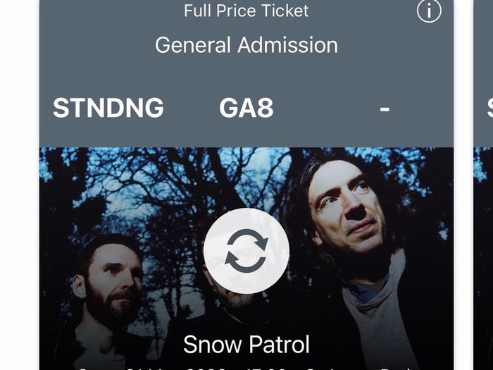 Snow Patrol Tickets