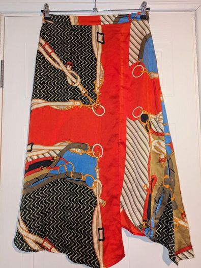stunning print midi skirt from AX Paris