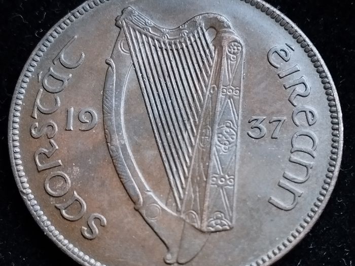 Ireland - 1937 - 1 Penny - Hen - KM.3 - [2746]