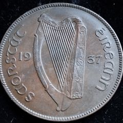 Ireland - 1937 - 1 Penny - Hen - KM.3 - [2746]