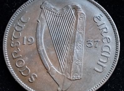 Ireland - 1937 - 1 Penny - Hen - KM.3 - [2746]