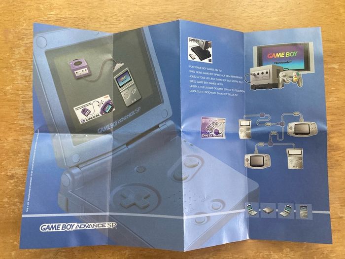 Nintendo Gameboy Advance SP - boxed