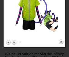 Miya Chinen costume, sk8 the Infinity