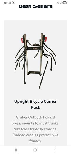 Garber USA bike carrier for car.