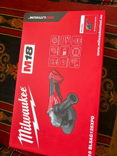 Milwaukee M18 BLSAG125XPD Angle Grinder