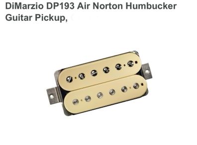 DiMarzio DP193 Air Norton Humbucker Guitar Pickup electric guitar parts accessories