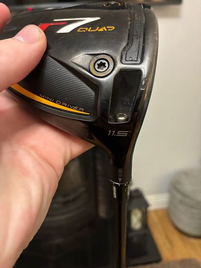 TaylorMade r7 Quad Mini Driver 11.5 deg Tensei AV 65 X-Stiff
