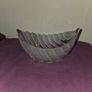 Mikasa Walther Crystal frosted Leaf bowl Image 2