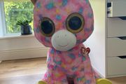 Xl beanie boo teddy unicorn