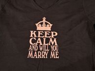 main image for ad Will you Marry me tshirt