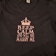 Will you Marry me tshirt