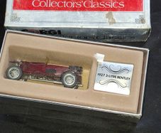 Corgi Collectors' Classics 1927 3-Litre Bentley die-cast model car packaged in its original box.