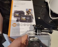 Action cam - nedis, no Go Pro, dual screen 1080p HD