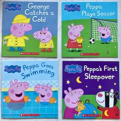 Peppa pig 4 books NEW unused
