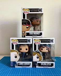 Gotham - James Gordon, Selina Kyle & Fish Mooney - DC - Funko Pop