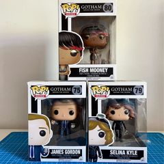 Gotham - James Gordon, Selina Kyle & Fish Mooney - DC - Funko Pop